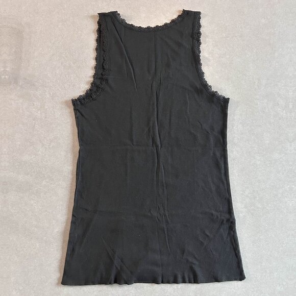 American Flag Peace Sign Lace Trim Tank ASO Alex Russo - Picture 4 of 6